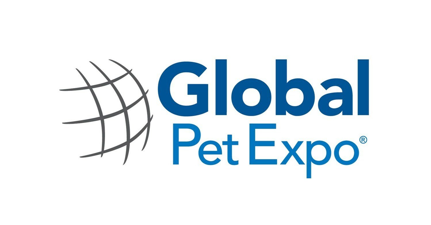 Global Pet Expo logo with globe and blue text